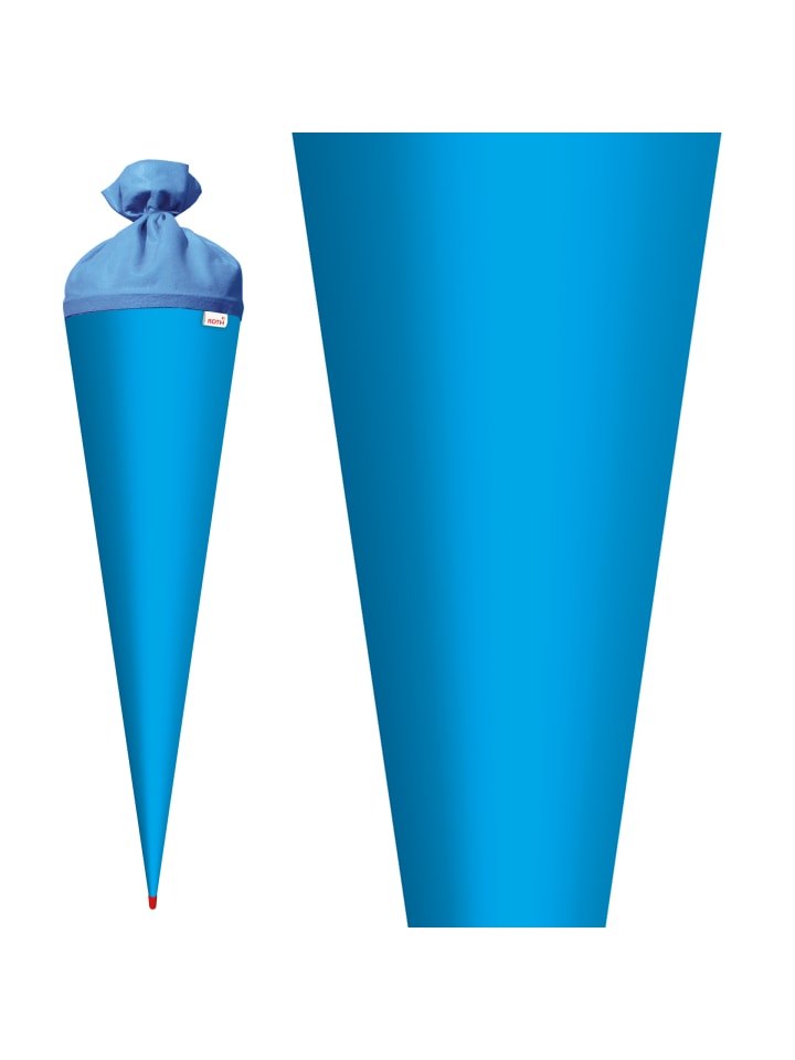 ROTH Bastel-Schultüte groß hellblau 70 cm, Filzverschluss blau in Hellblau günstig kaufen onesize