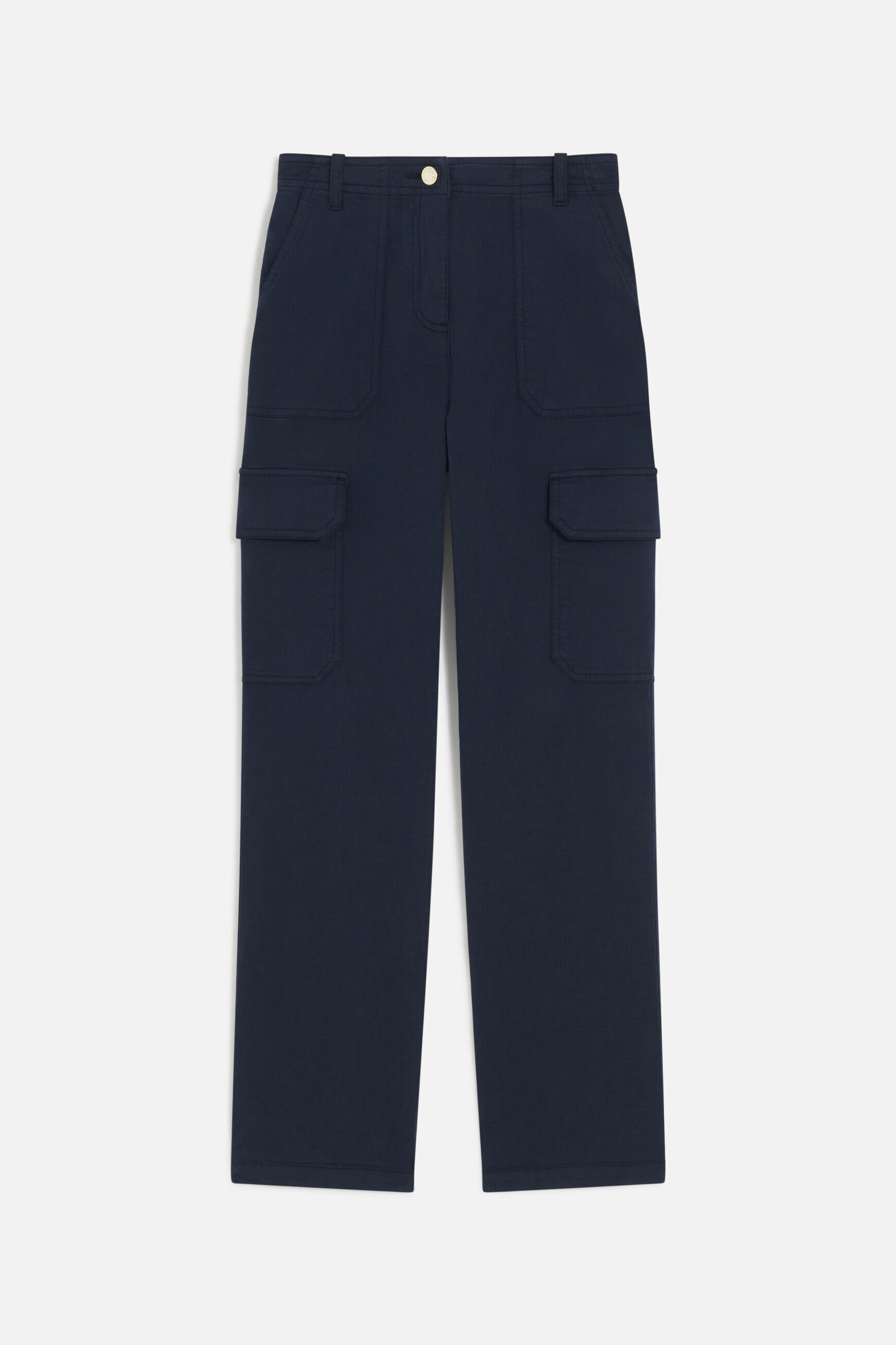 Pantalon parks bleu marine femme