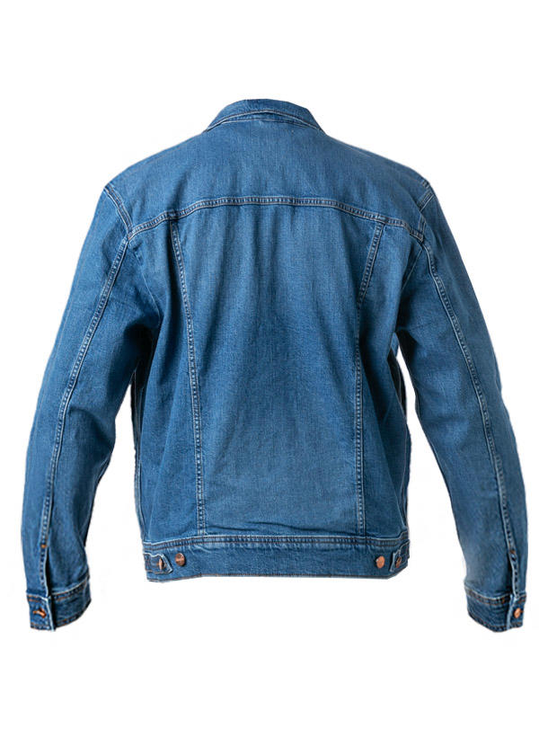 Wrangler, Jeansjacke, Baumwoll-Stretch, blau
