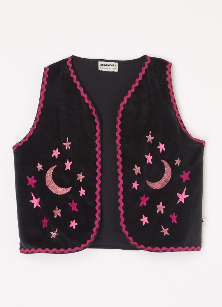 Ammehoela Emmy waistcoat in organic cotton blend