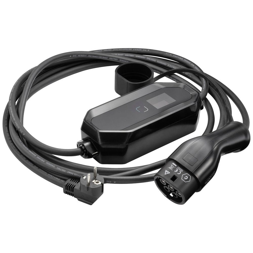 Sygonix Elektroauto-Ladestation Sygonix Mobile Ladestation Typ 2 Mode 2 16 A Anzahl Anschlüsse 1 3.6