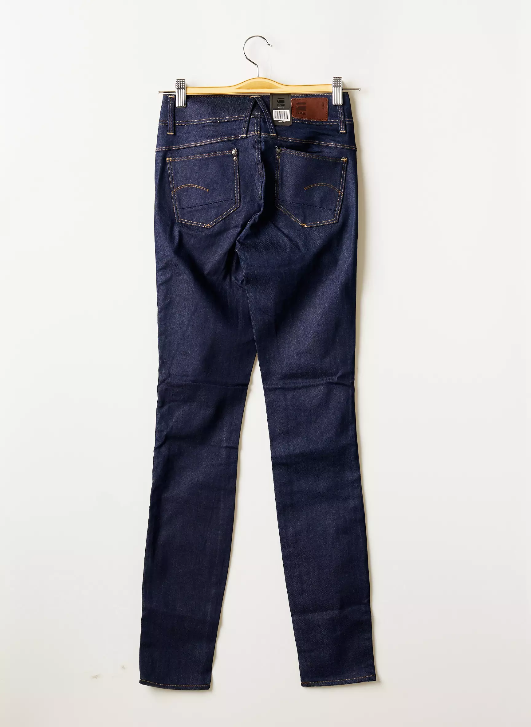 G Star Jeans Skinny Femme couleur bleu