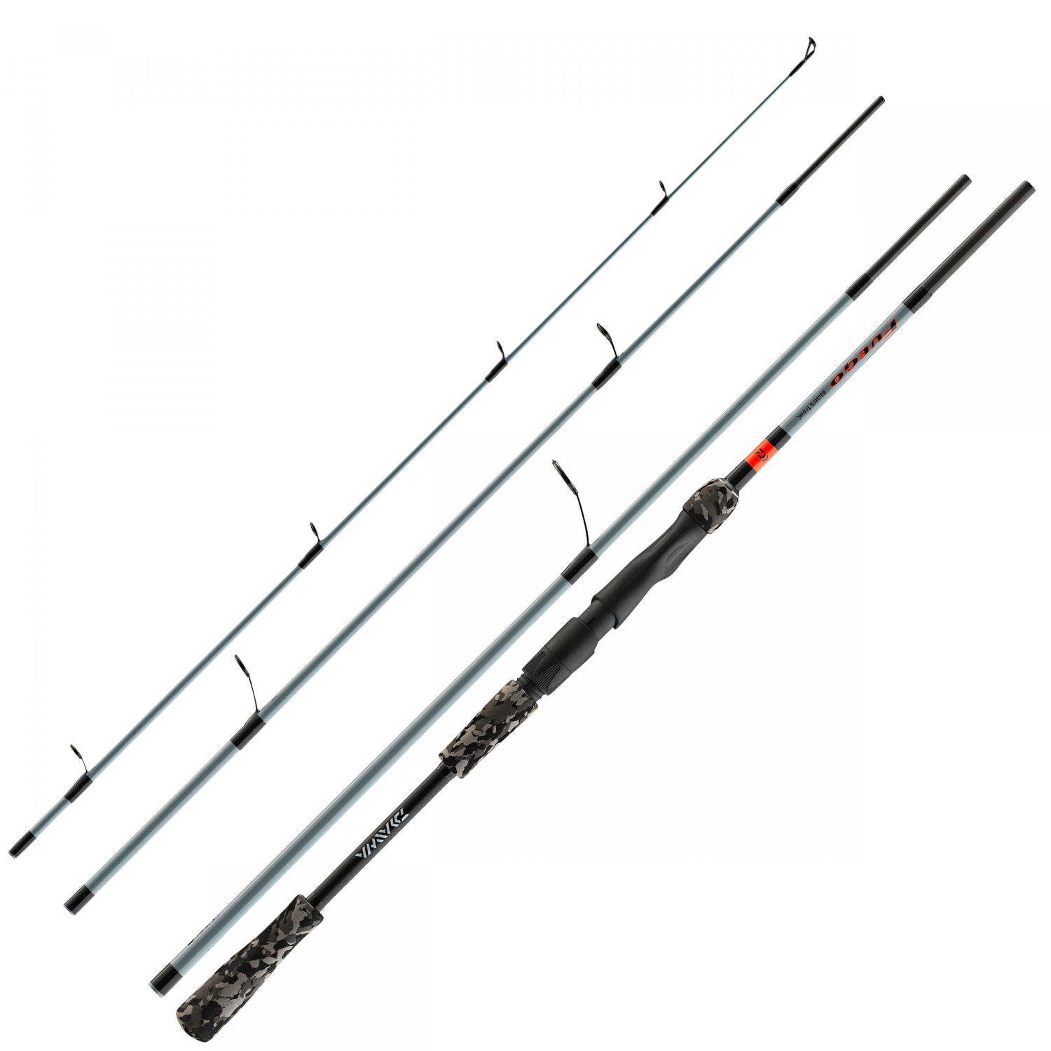 Daiwa Raubfischruten Fuego Camo Travel Spin