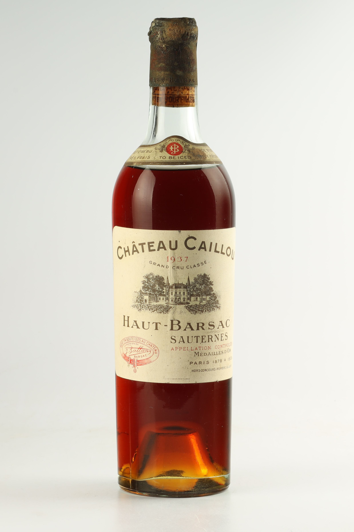 Château Caillou 1937, Sauternes