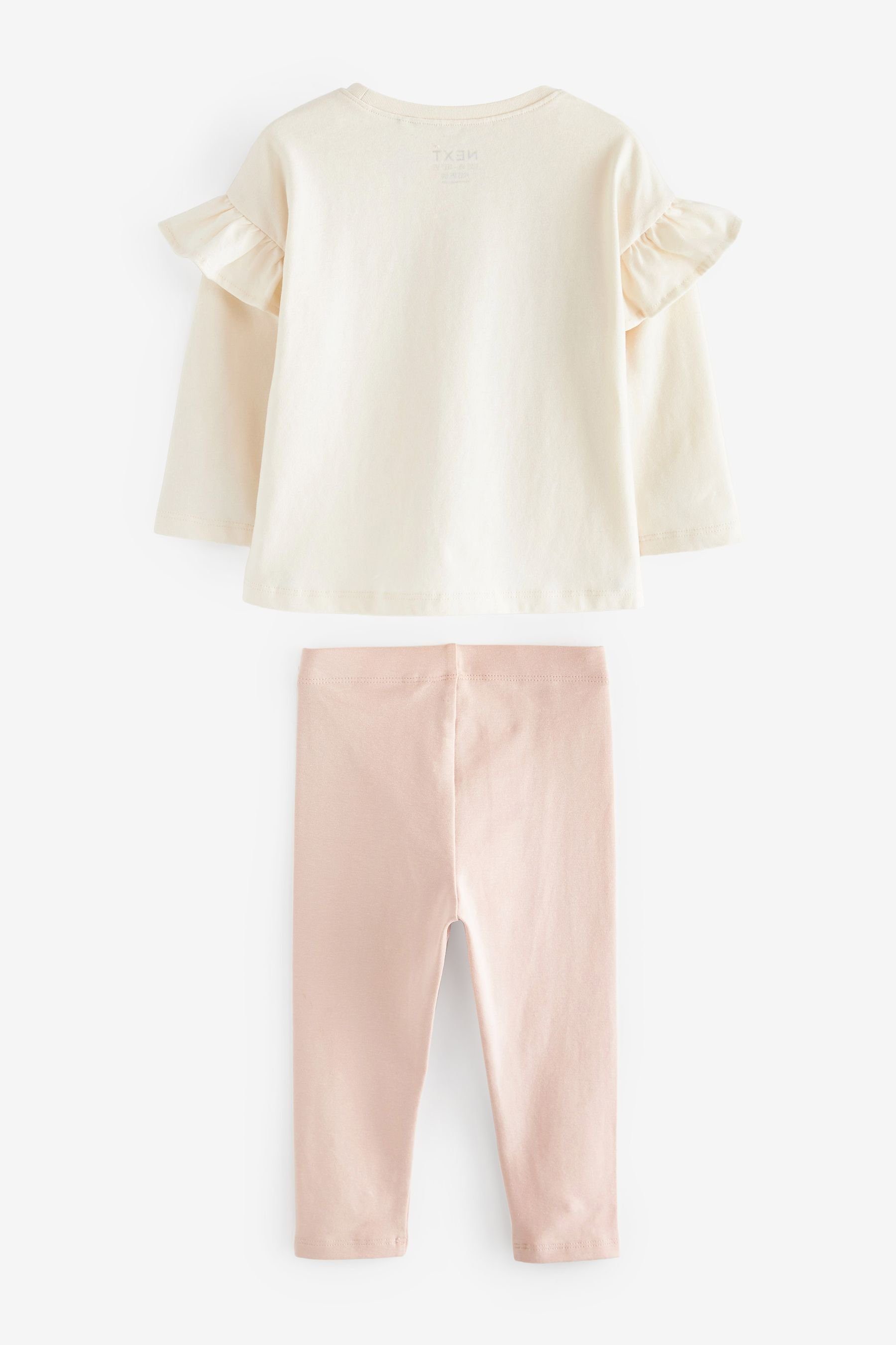 Next Shirt & Leggings Ballerina-Set mit Langarmshirt und Leggings (2-tlg)