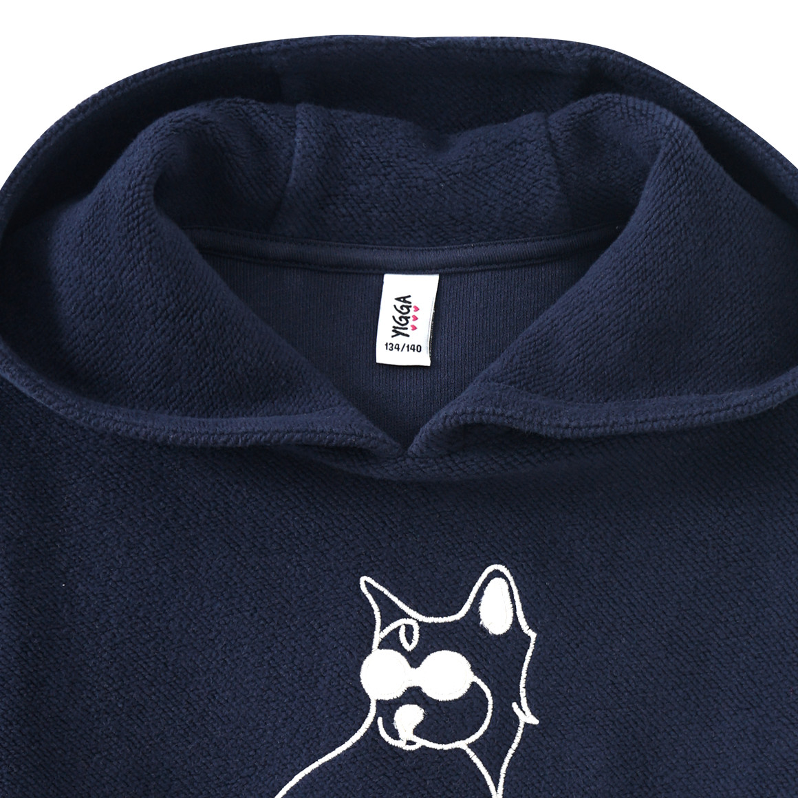 Mädchen Hoodie mit Katzen-Motiv