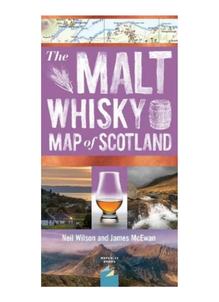 Mapa whisky słodowej w Szkocji