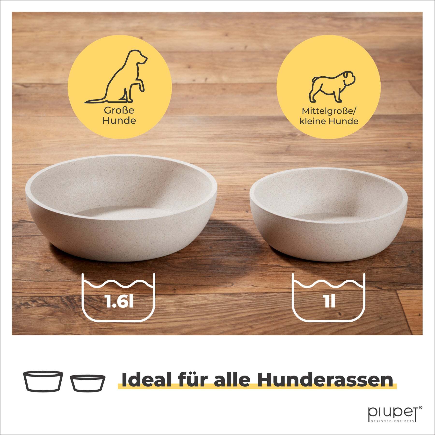 PIUPET Futternäpfe PIUPET Hundenapf