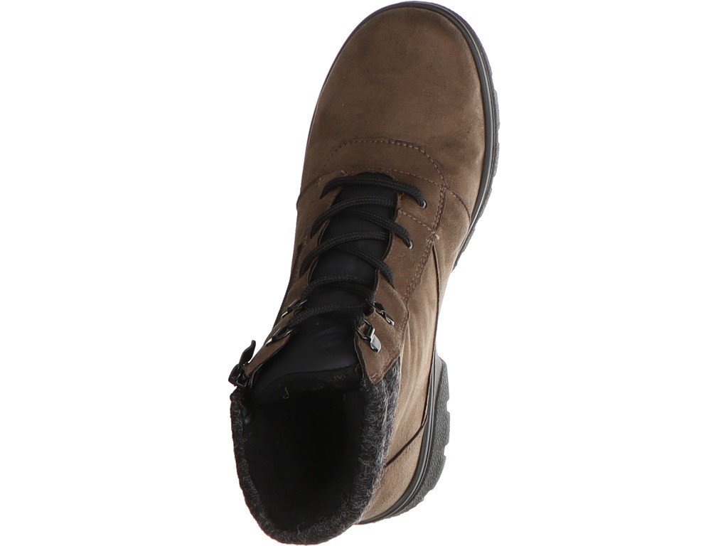 ARA Schnür-Stiefeletten taupe SAAS FEE