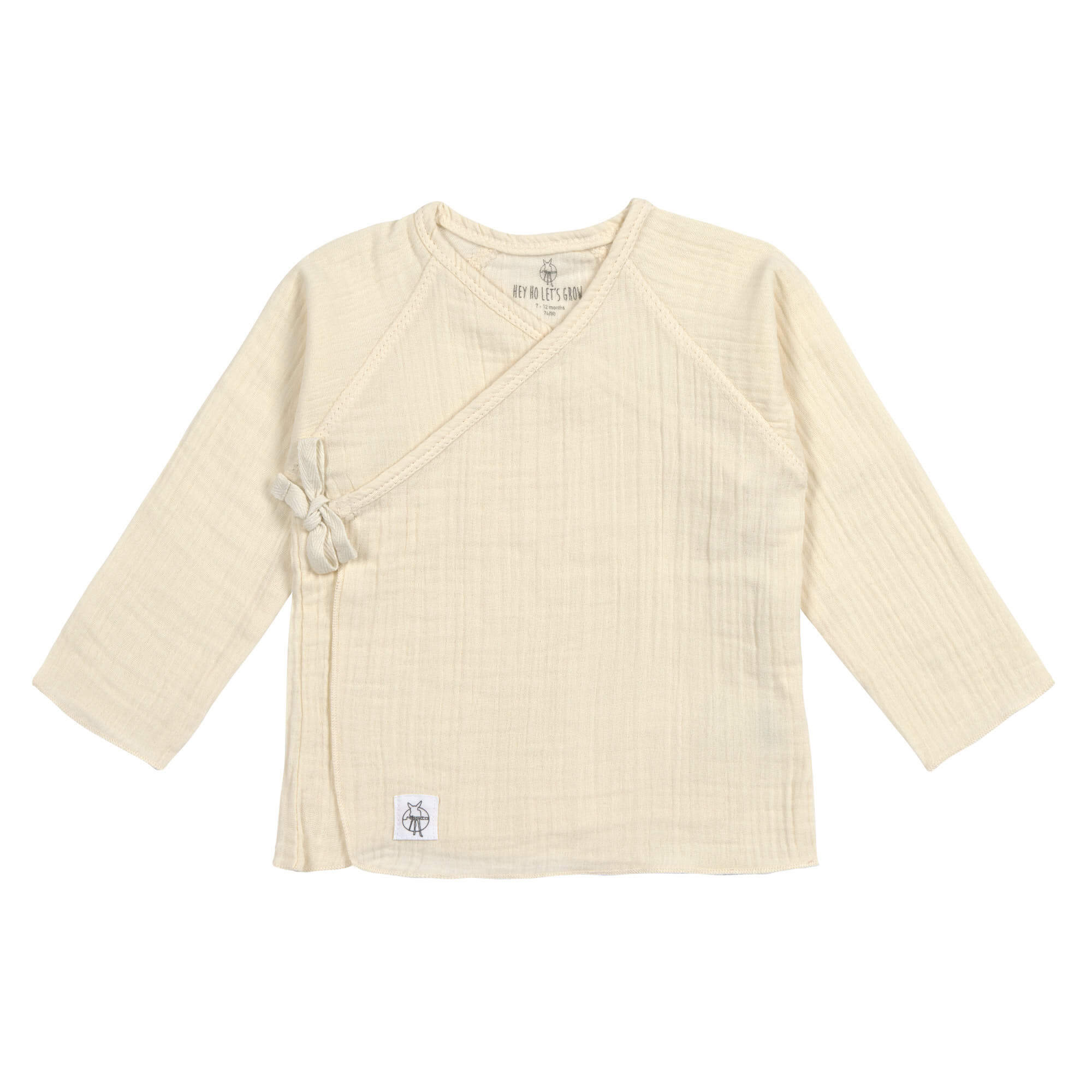 Musselin Wickelshirt - Bio Baumwolle, Hellgelb