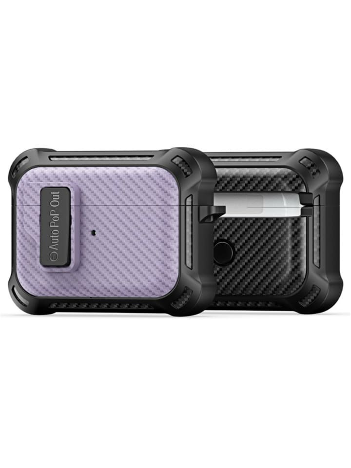 COFI 1453 Dux Ducis PECI-Serie Kopfhörerhülle kompatibel mit AirPods in Lila günstig kaufen onesize