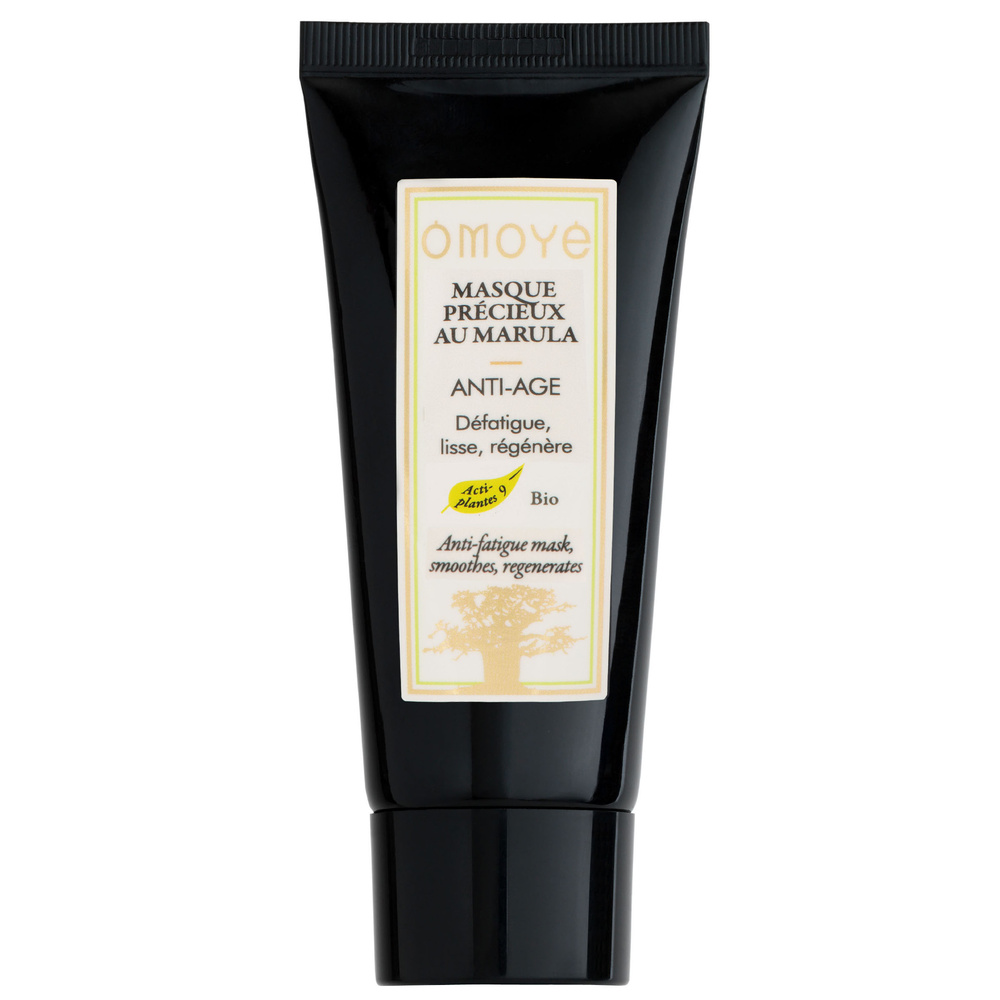 Omoyé Masque Précieux au Marula Soin Anti-âge Repulpant Lissant