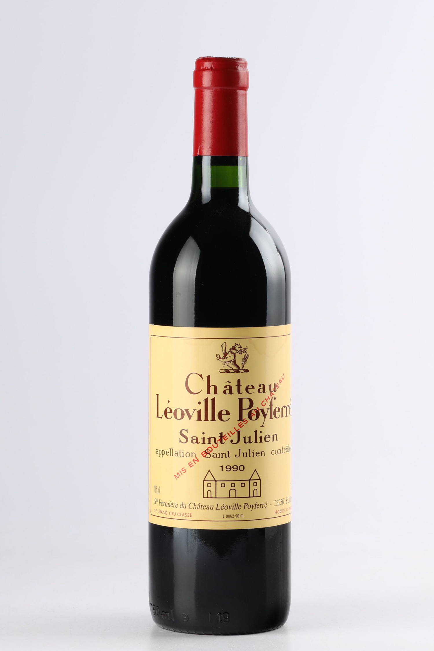 Château Leoville Poyferre 1990, Saint Julien