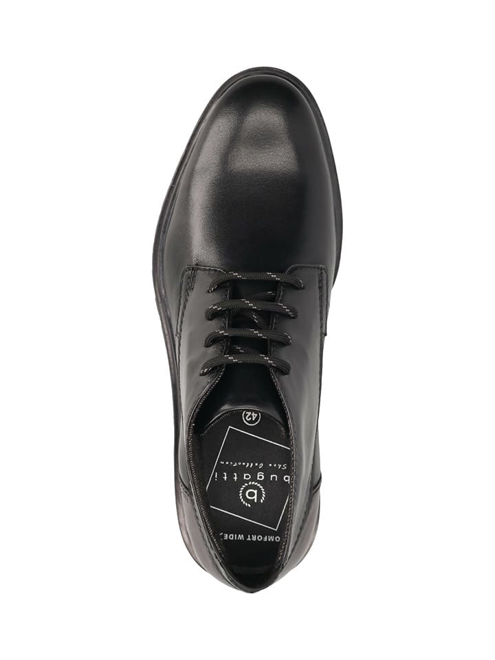 Bugatti Leder-Boots in Schwarz günstig kaufen