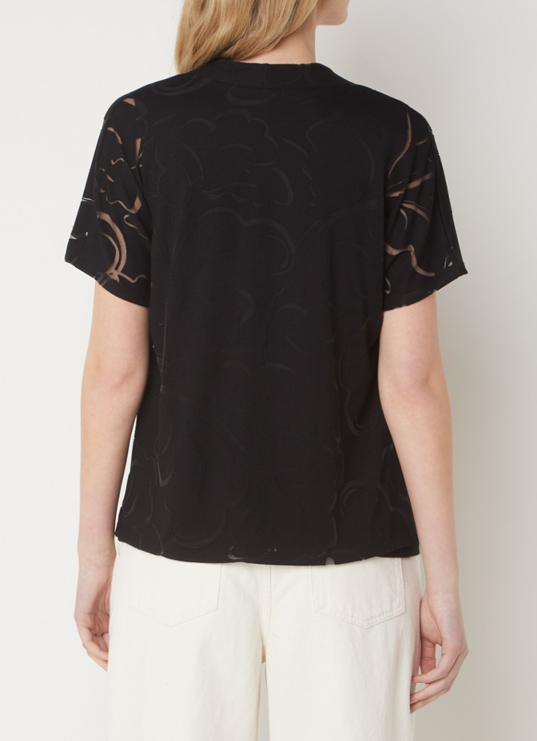 Phase Eight Linda top with openwork design