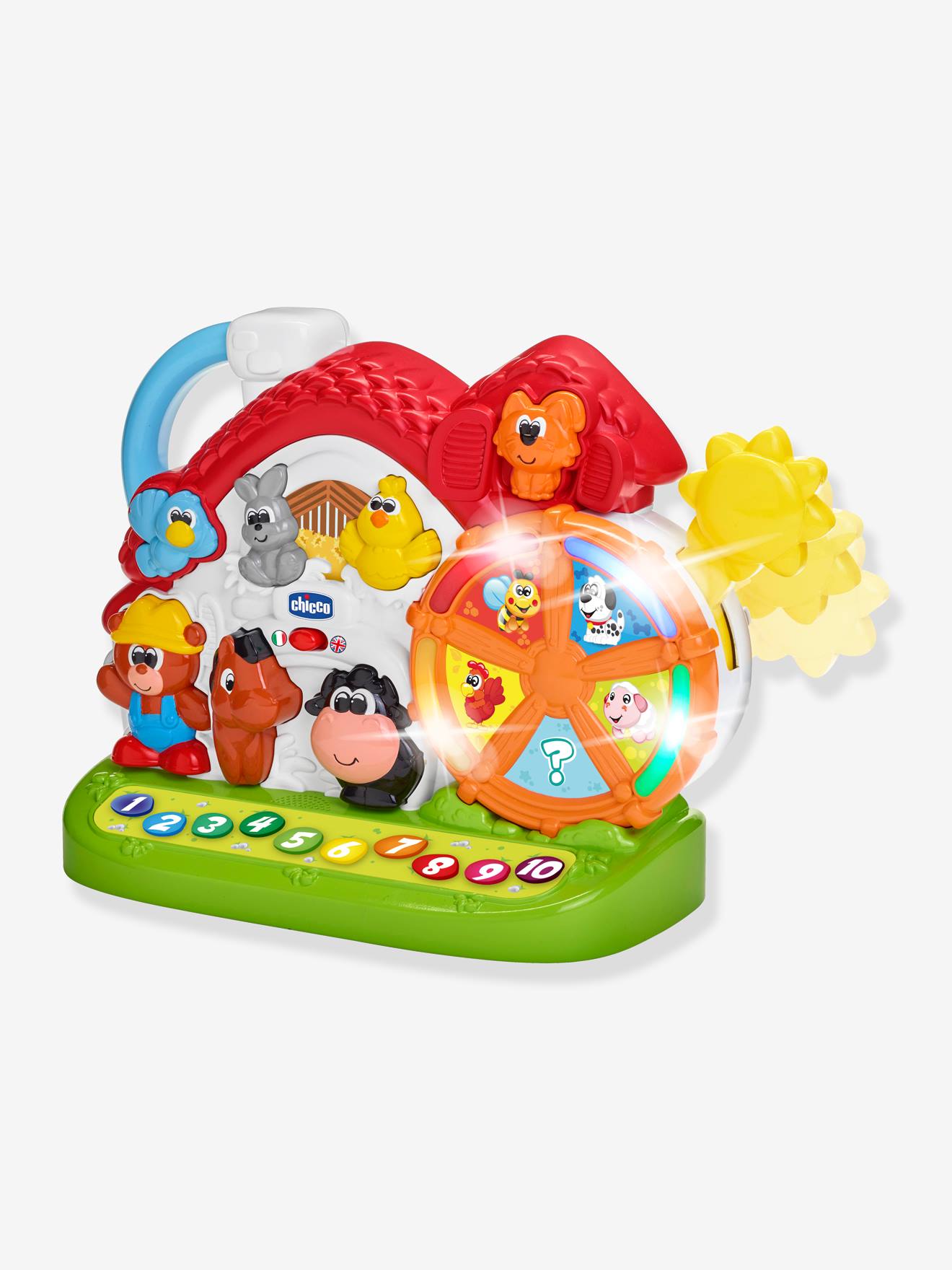 Ma Ferme Educative Bilingue CHICCO rouge