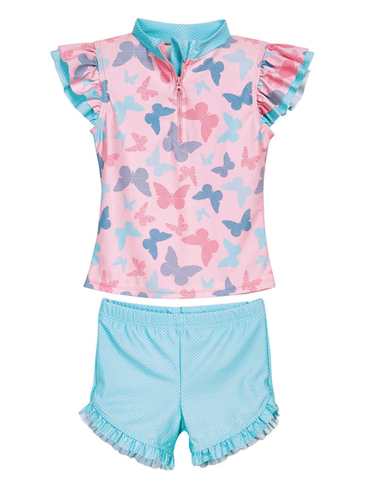Playshoes 2tlg. Badeoutfit in Rosa/ Türkis günstig kaufen