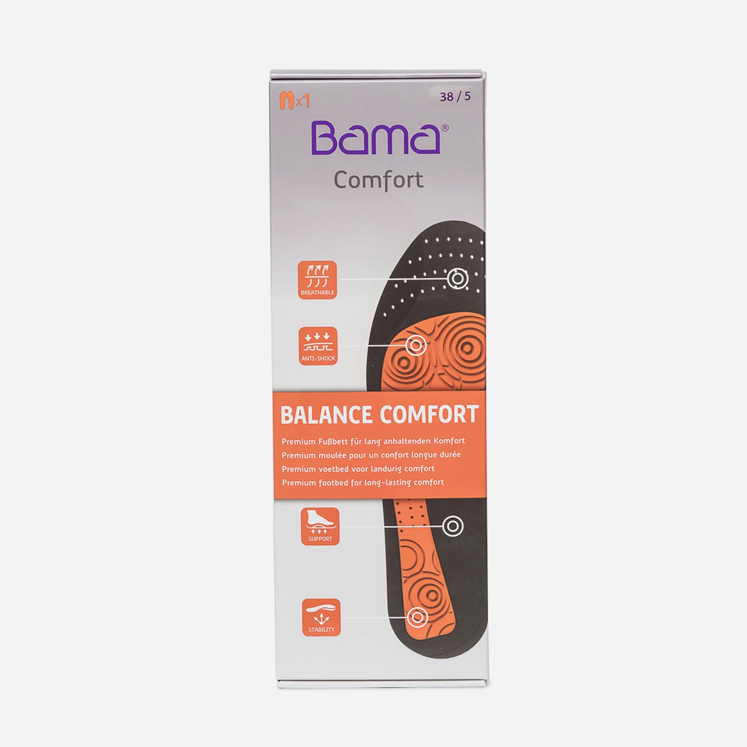 Semelles BAMA Balance Comfort pour femme
