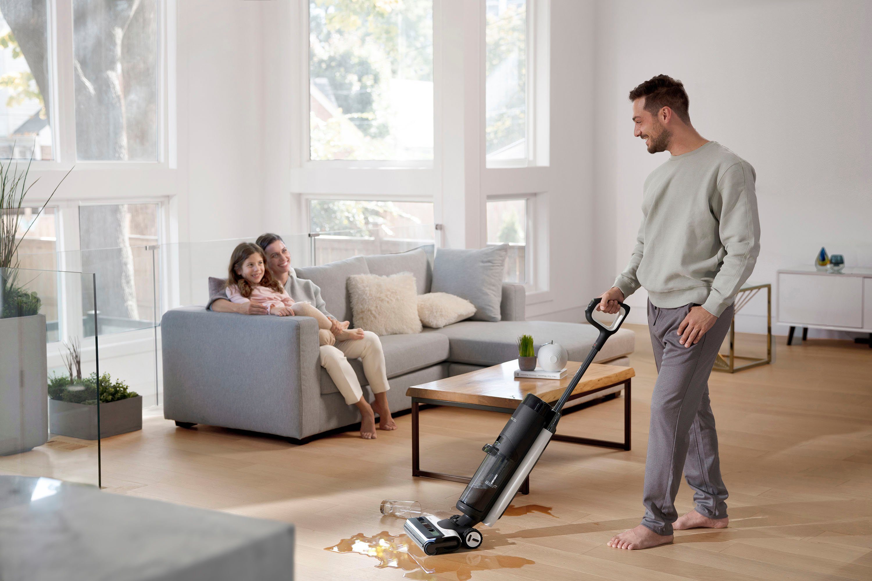 Tineco Nass-Trocken-Akkusauger Floor One S7 Premium, 230 W, beutellos