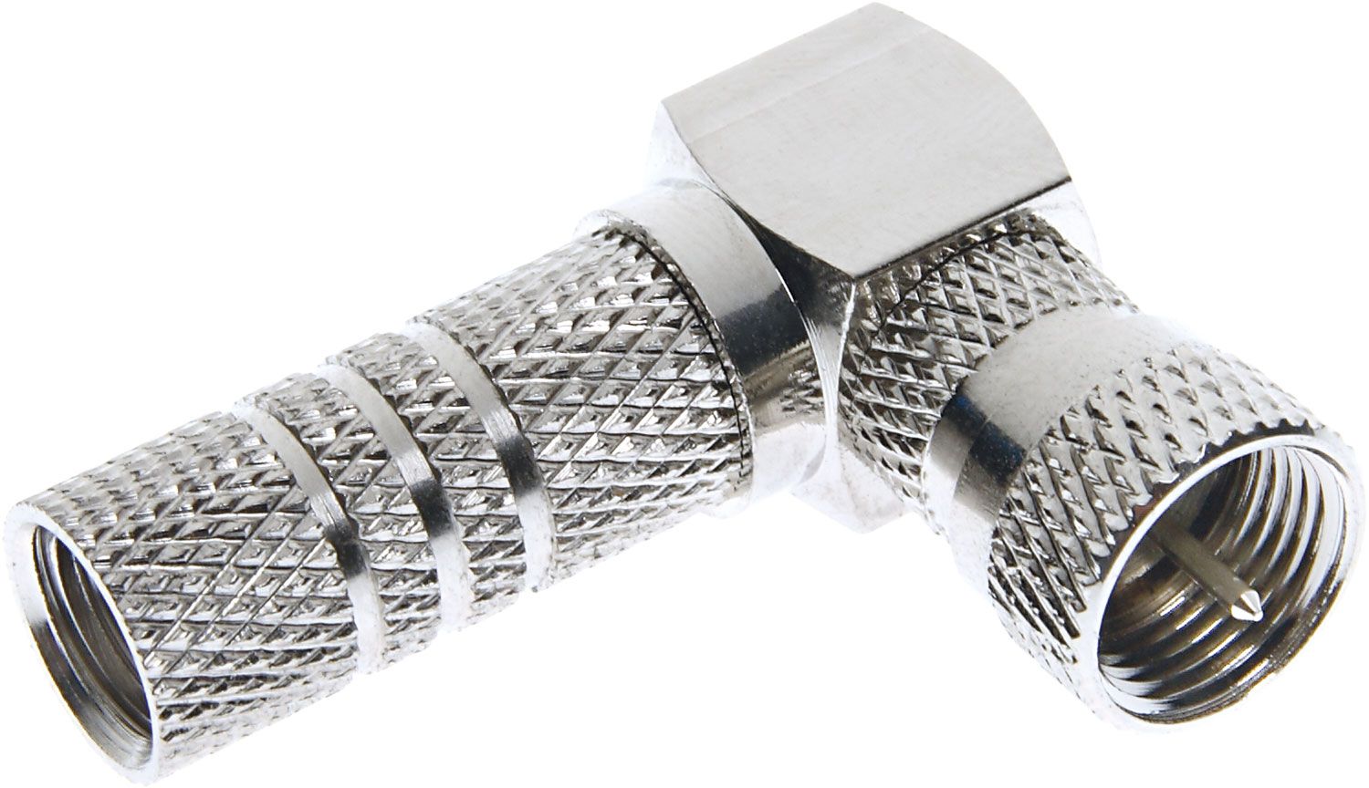 Schwaiger FSTWI7002 7 mm Satz mit 2 gewinkelten F-Steckern