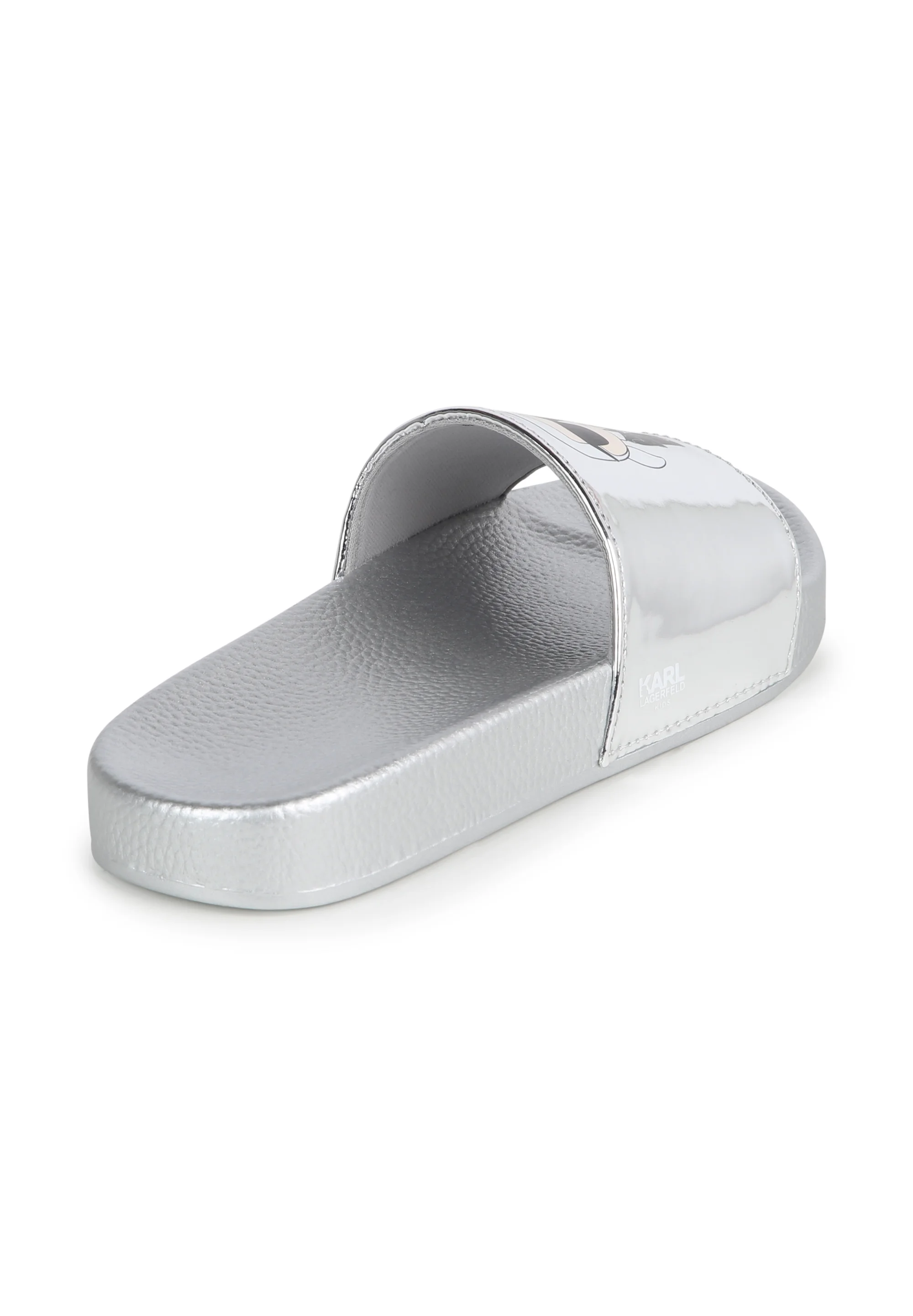 KARL LAGERFELD KIDS AQUA SLIDES UNISEX - Pantuflas