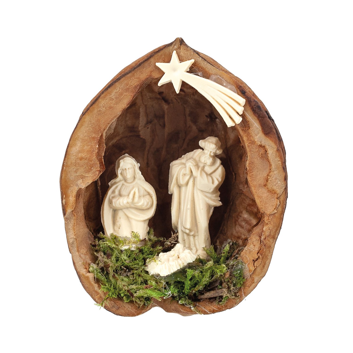 Miniatur-Krippenfiguren, 3er-Set