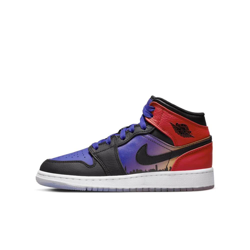 NIKE JORDAN 1 Mid SS GS DX4379-400 / blau