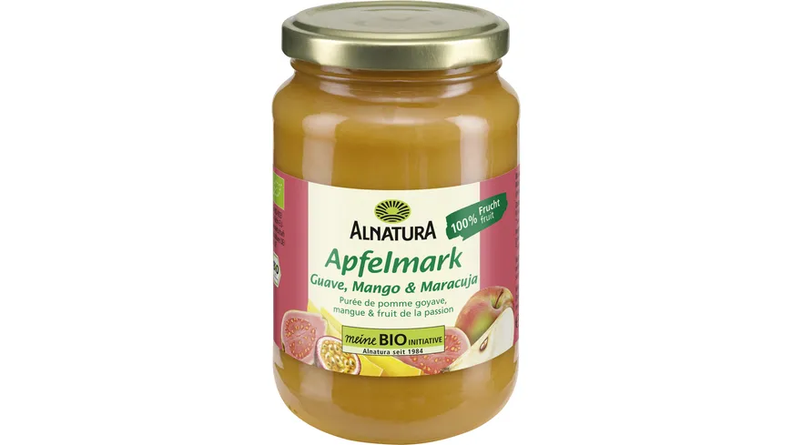 Alnatura Bio Apfelmark Guave Mango Maracuja 360 g