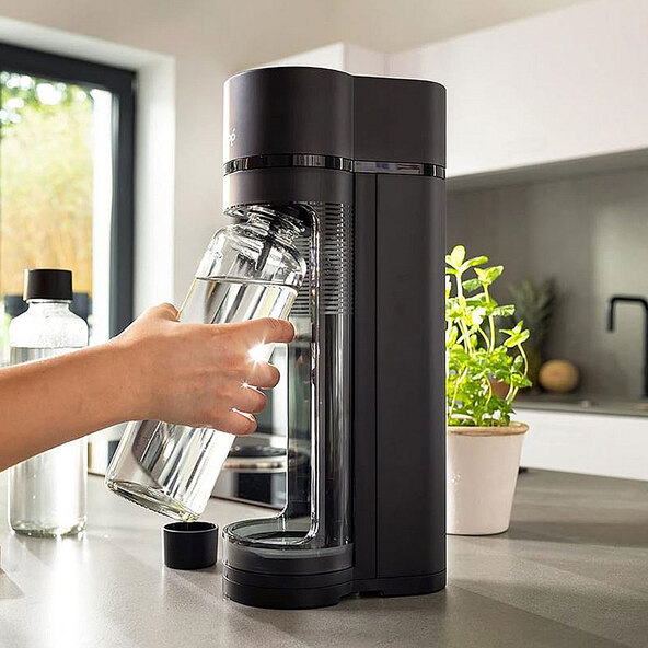 Wassersprudler Logan, inkl. CO2 Zylinder, 3-tlg.
