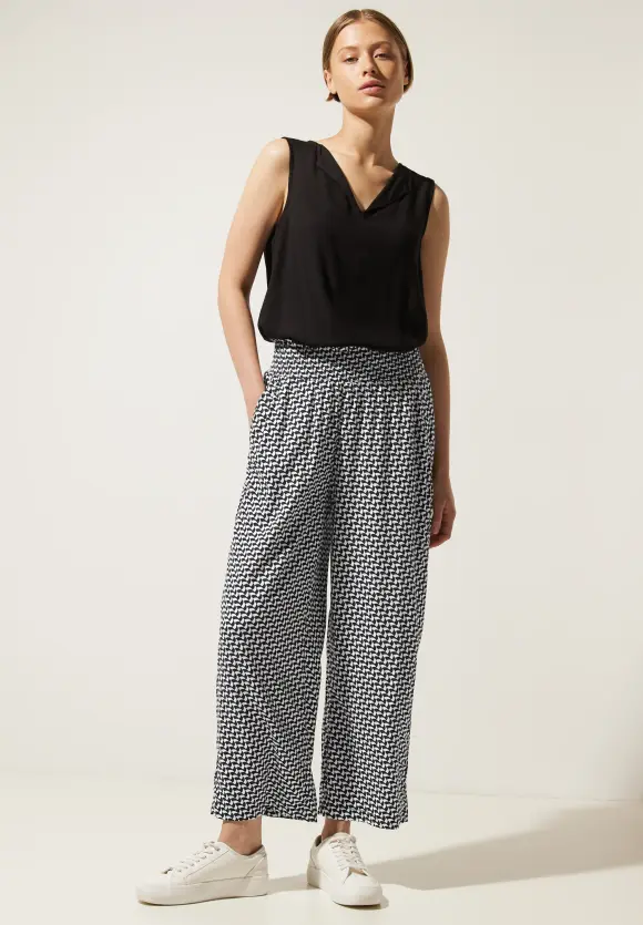 Street One Loose Fit Printhose