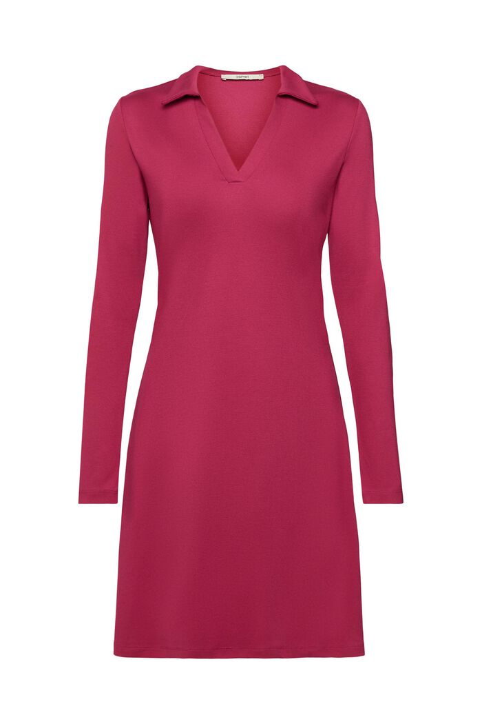 Minikleid mit Polokragen