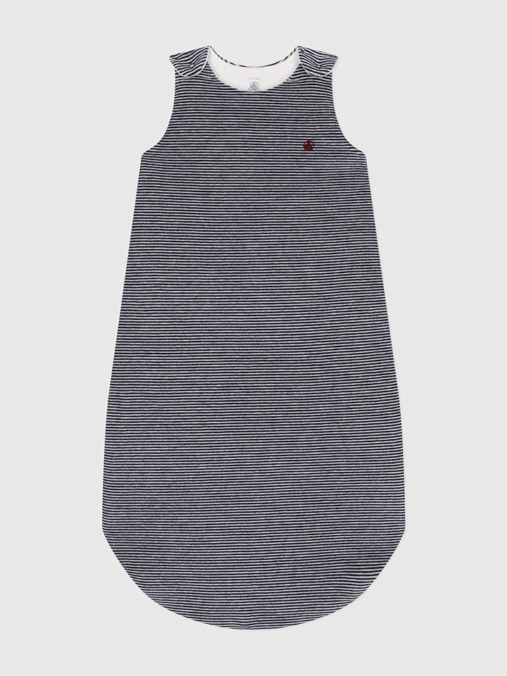 PETIT BATEAU Babyschlafsack in Dunkelblau/ Weiß günstig kaufen