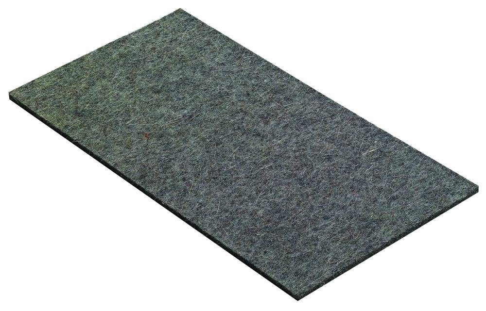 Hettich Filzgleiter Hettich Wollfilzzuschnitt grau 100 x 200 x 3.0 mm