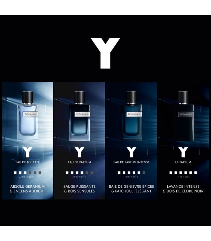 YVES SAINT LAURENT- Y -Eau De Parfum Intense Homme