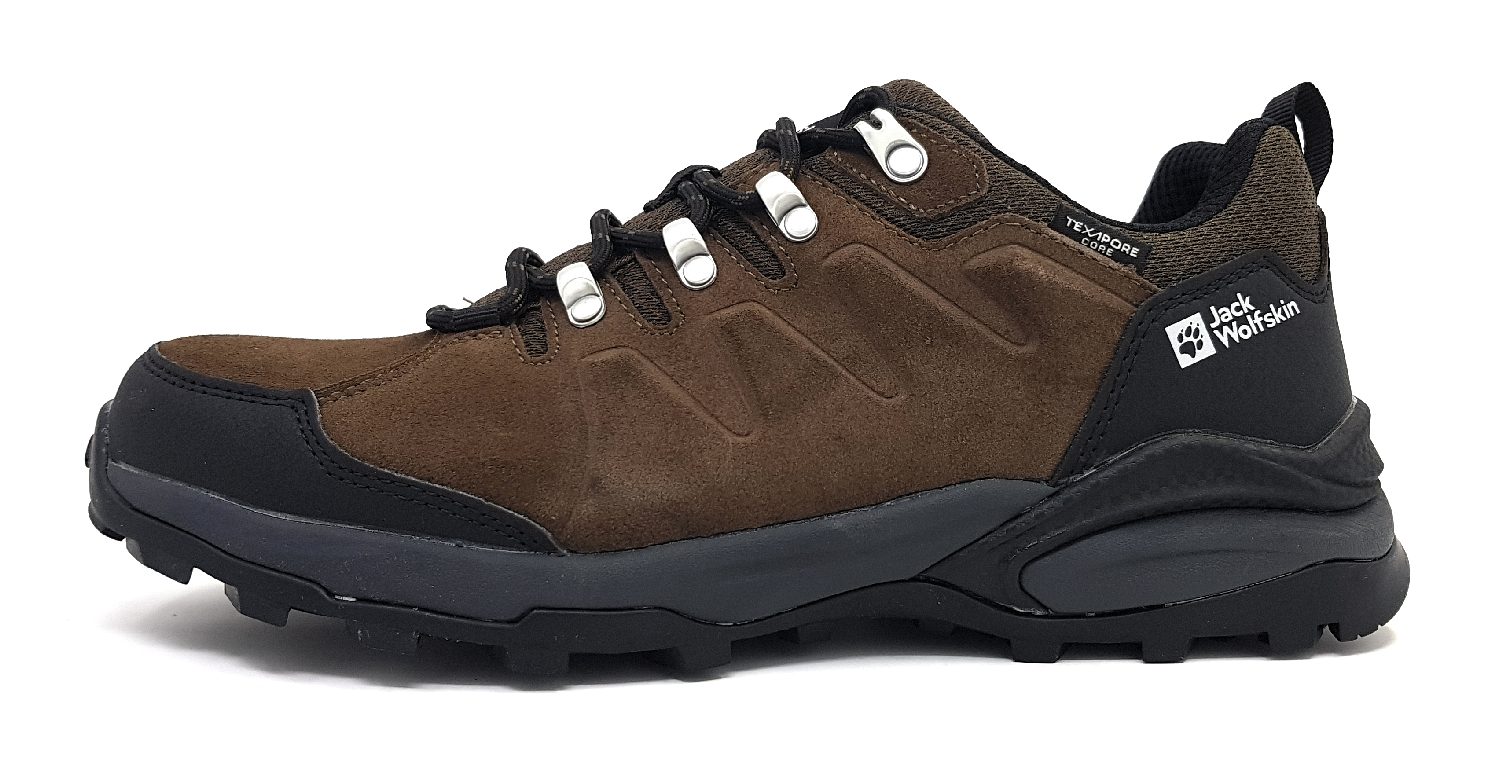 Jack Wolfskin Refugio Tex. low M 4049851/5298 Braun Brown/ Phantom