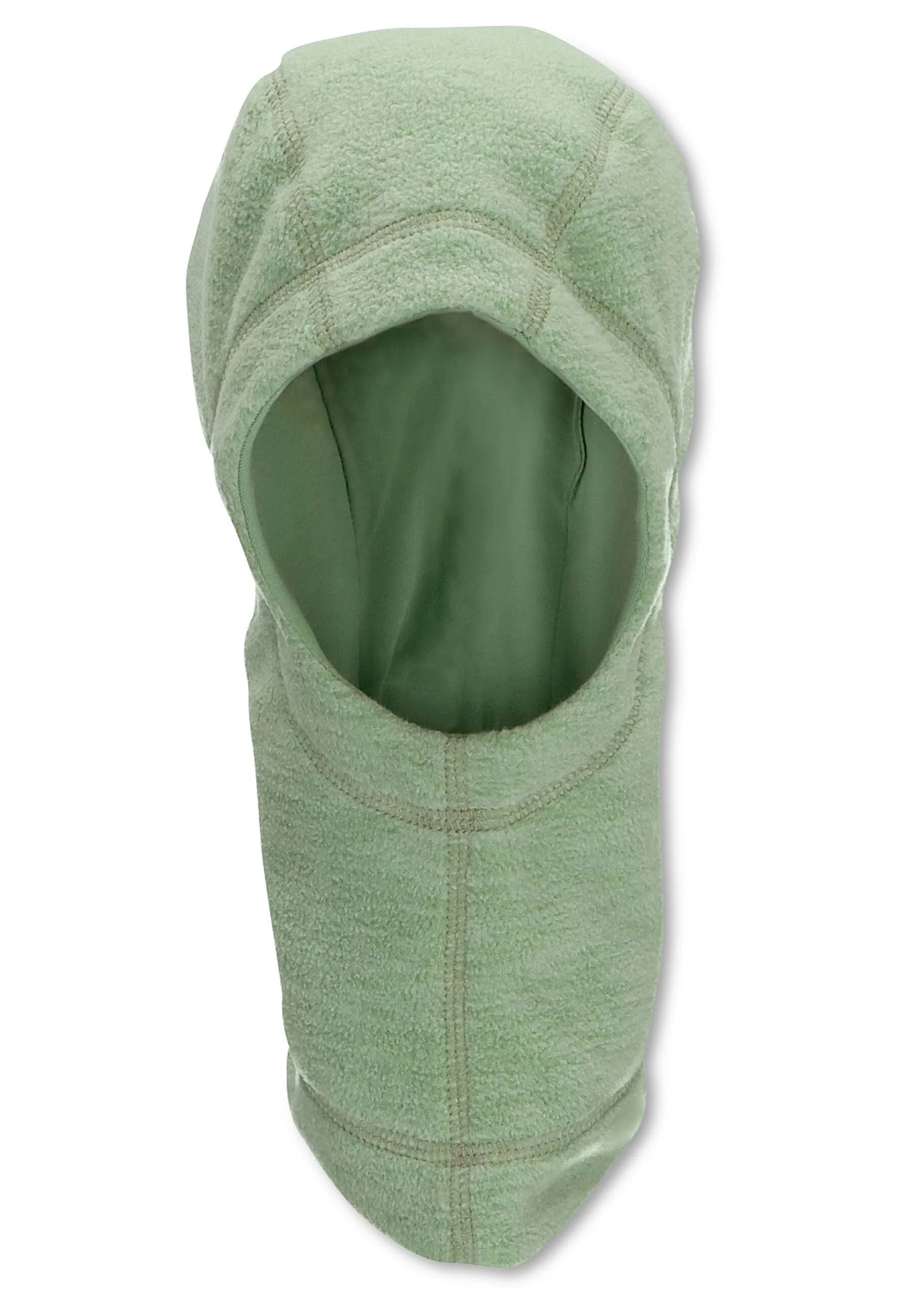 Schalmütze aus Microfleece melange (recycelt)