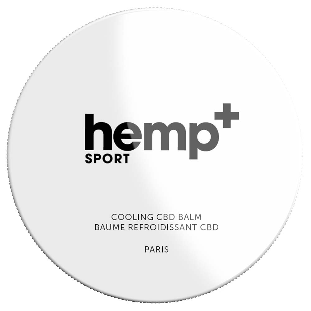 hemp + SPORT BAUME REFROIDISSANT CBD BAUME REFROIDISSANT POUR LE SPORT