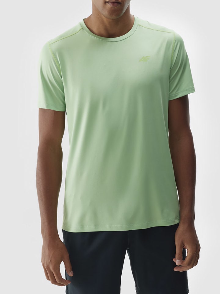 4F Trainingsshirt in Grün günstig kaufen