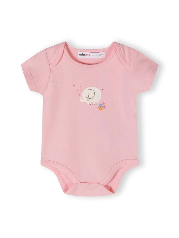 Minoti 4er. Set: Kurzarmbody 24babypack6 in hellpink günstig kaufen