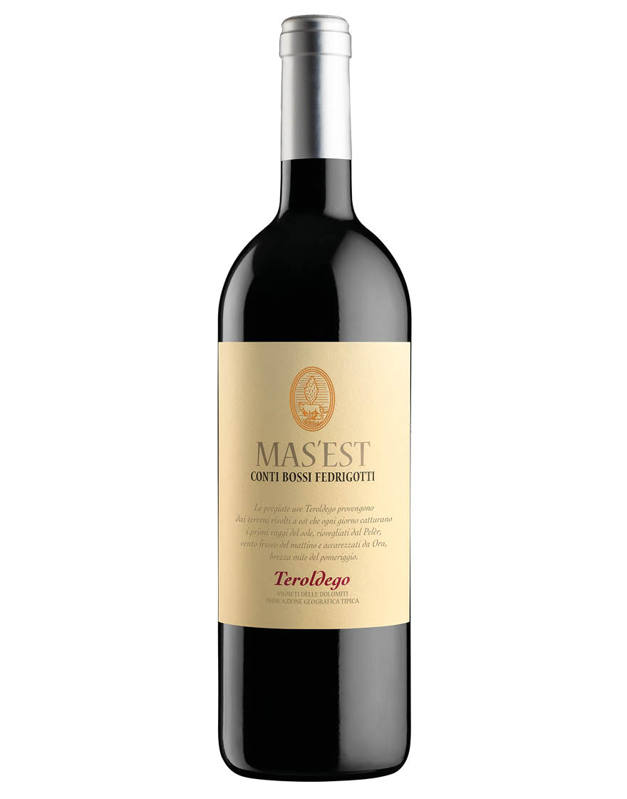 Vigneti delle Dolomiti Teroldego IGT Mas'Est 2021 Conti Bossi Fedrigotti 0,75 ℓ