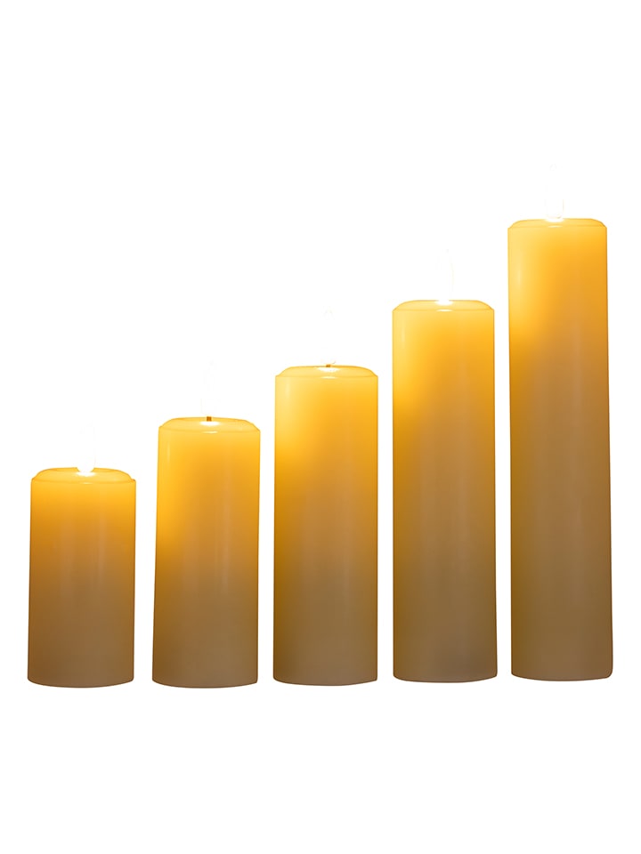 Profiline 5er-Set: LED-Kerzen in Warmweiß günstig kaufen onesize