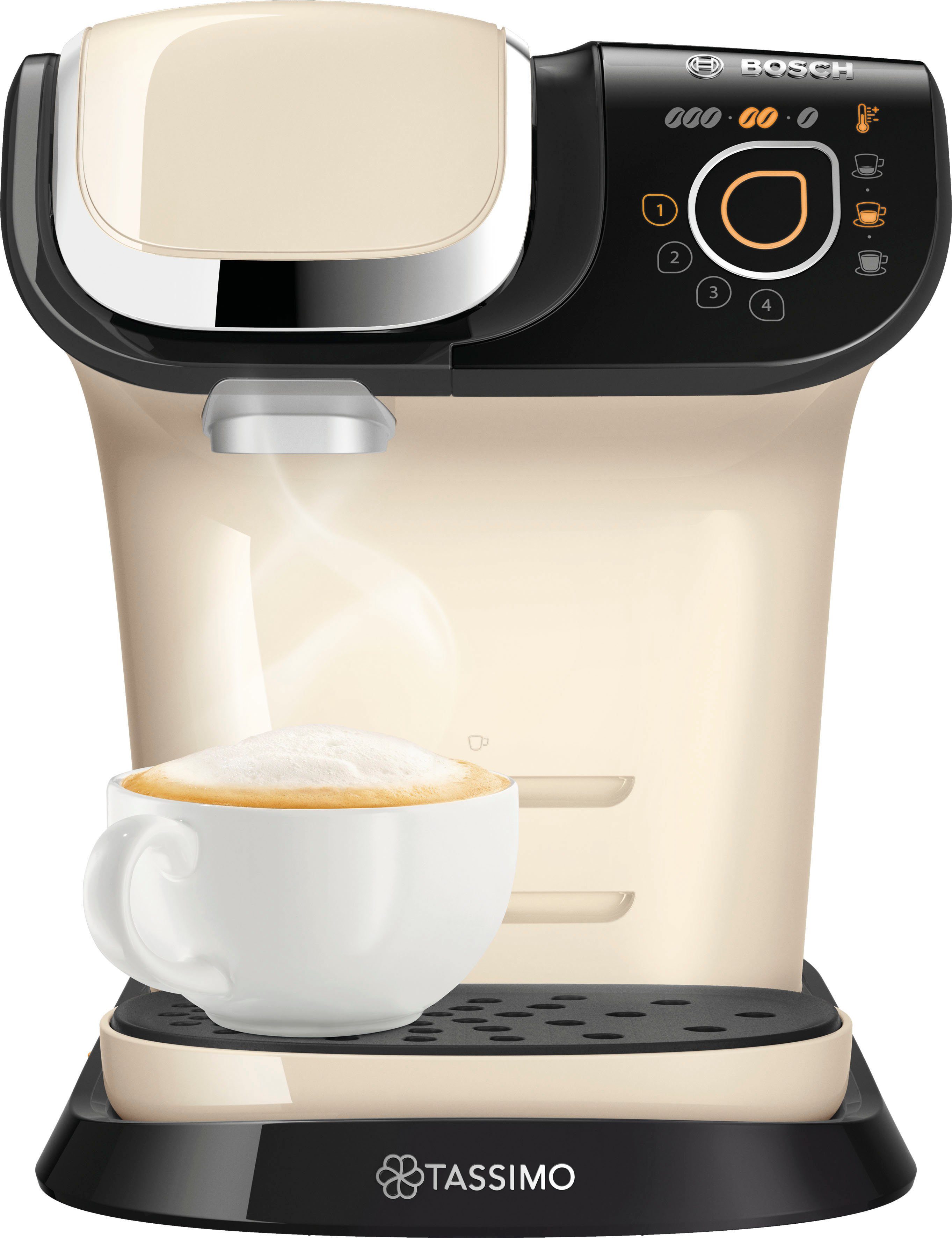 TASSIMO Kapselmaschine MY WAY 2 TAS6507, inkl. 2 Gläser by WMF im Wert von 9,99 € UVP