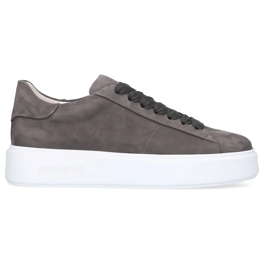 305 SOBE - Sneaker low LAURA Nubukleder - grau