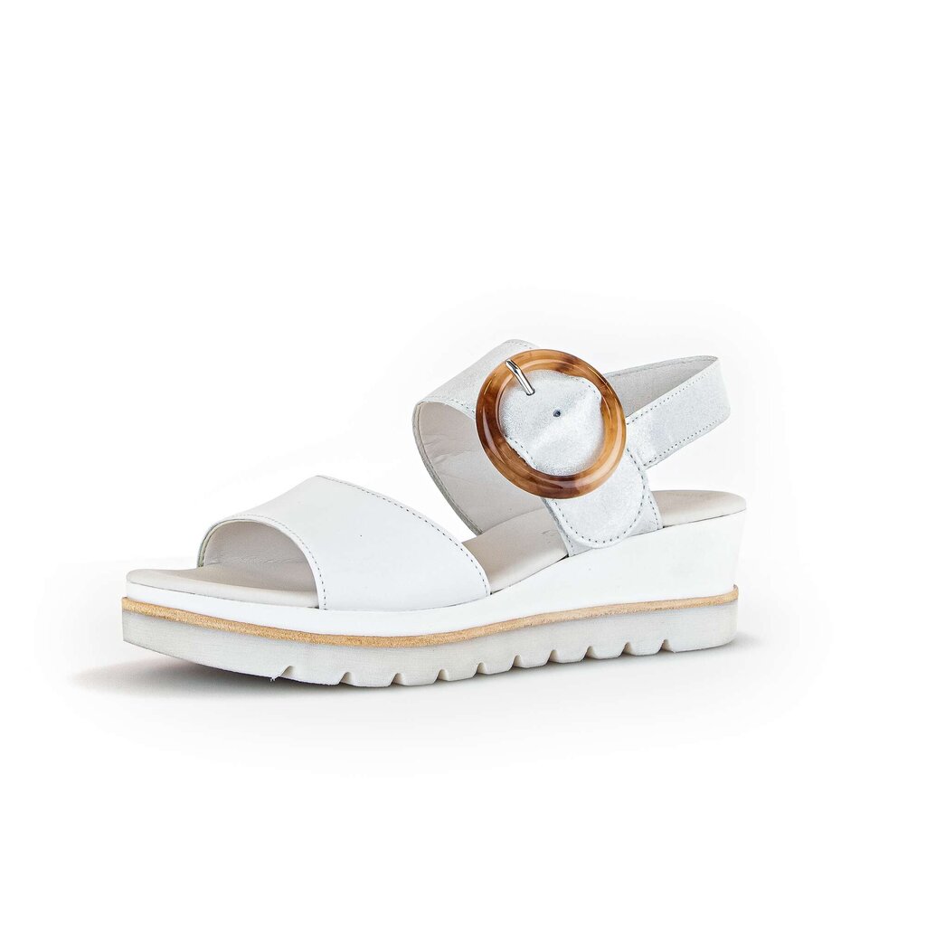 Gabor fashion Keilsandalette weiß
