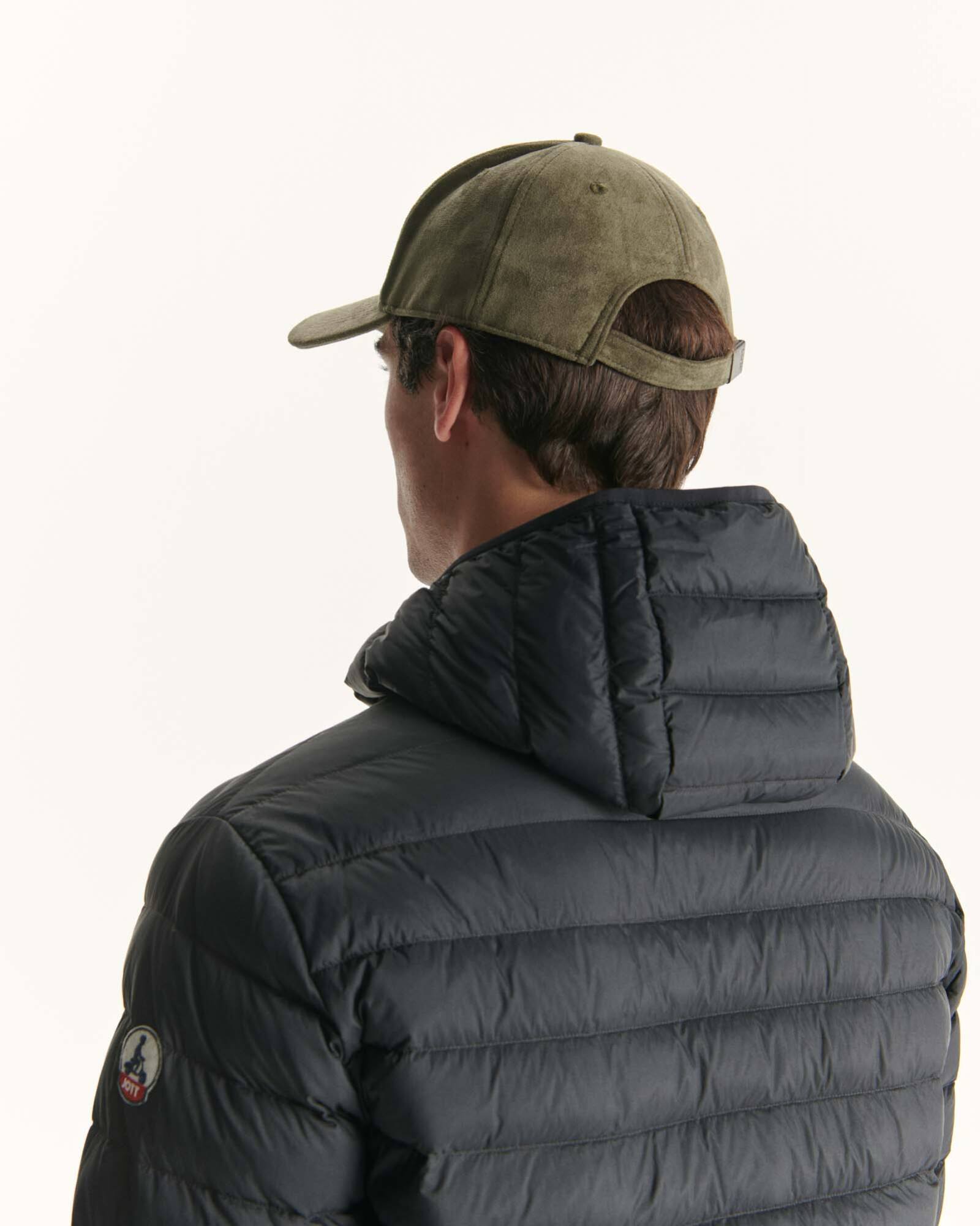 Casquette effet peau de pêche Kaki Sky