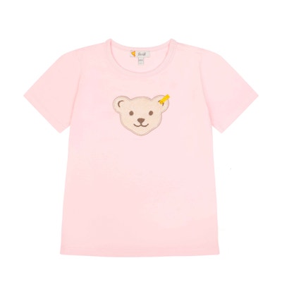 T-Shirt kurzarm, rosa für Mädchen