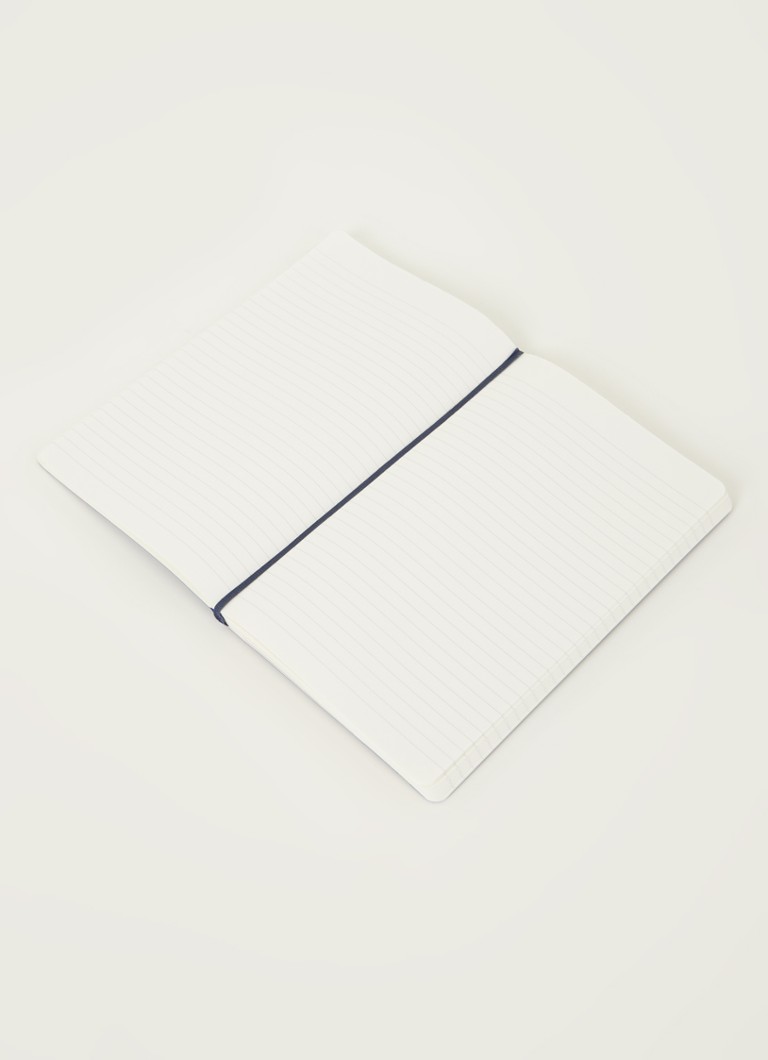 Taccuino Moleskine a righe grandi color zaffiro