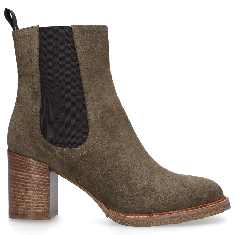 Roberto Festa - Chelsea Boots BERLIN Veloursleder - grün