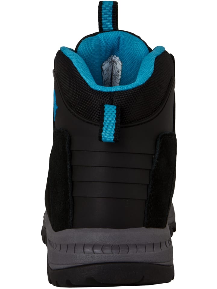 GUGGEN MOUNTAIN Wanderschuhe Uni in Blau-Schwarz günstig kaufen