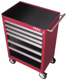 Carrito Elite Erro 1714006 con 6 cajones y rodamientos de bolas.